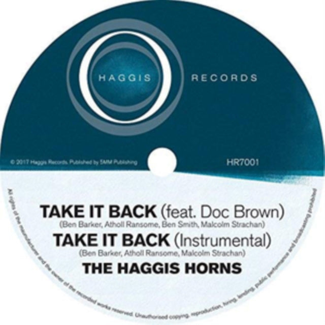 HAGGIS HORNS | TAKE IT BACK | VINYL RECORD (LP)
