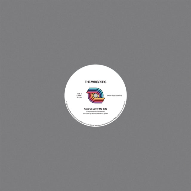 WHISPERS | KEEP ON LOVIN' ME / TURN ME OUT | 12IN VINYL