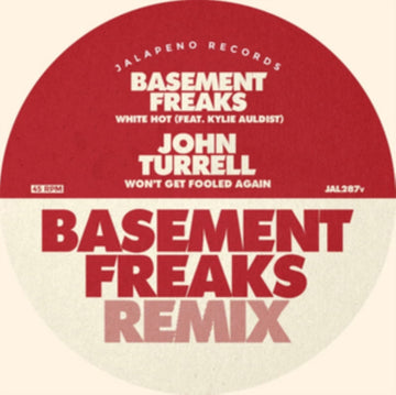 WHITE HOT (BASEMENT FREAKS REMIX) | 7IN VINYL