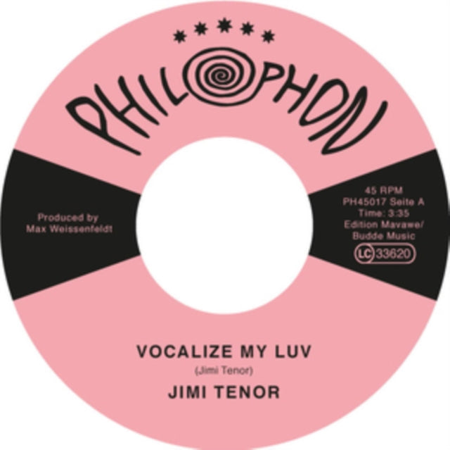 TENOR, JIMI | VOCALIZE MY LUV / KIIGBA | VINYL RECORD (LP)