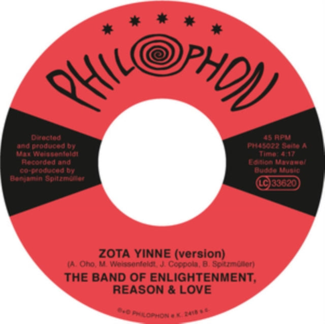 BAND OF ENLIGHTE | ZOTA YINNE VERSION | 7IN VINYL