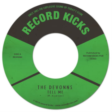 DEVONNS | TELL ME B/W TELL ME (INSTRUMENTAL) | 7IN VINYL