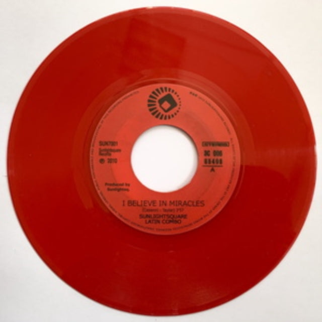 SUNLIGHTSQUARE | I BELIEVE IN MIRACLES (RED VINYL) | VINYL RECORD (LP)