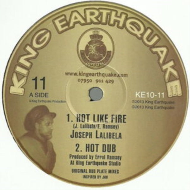 LALIBELA, JOSEPH | HOT LIKE FIRE / SEE DEM A COME | 10IN VINYL