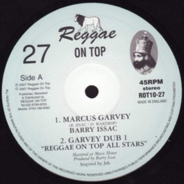 ISACC, BARRY | MARCUS GARVEY | 10IN VINYL