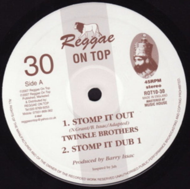 TWINKLE BROTHERS | STOMP IT OUT | 10IN VINYL