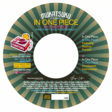 IN ONE PIECE (HAND-NUMBERED/LIMITED) | 7IN VINYL