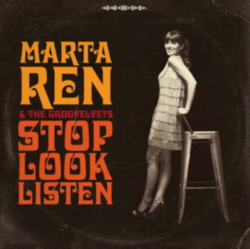 KEN, MARTA & THE GROOVELVETS | STOP LOOK LISTEN (CLEAR VINYL) | VINYL RECORD (LP)
