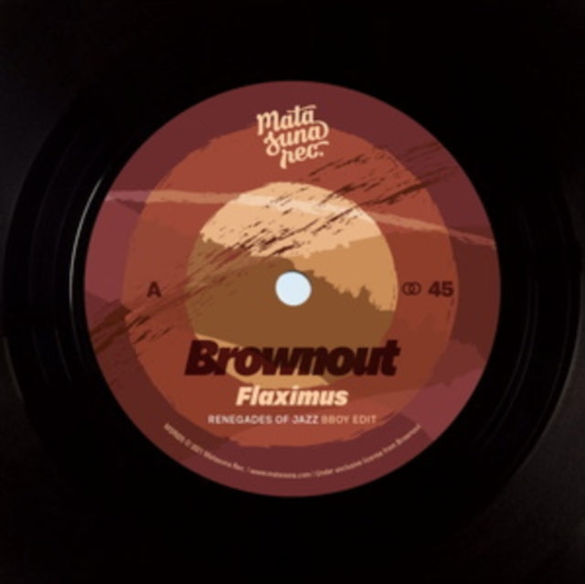 BROWNOUT & JUNGLE FIRE | RENEGADES OF JAZZ REMIXES | 7IN VINYL
