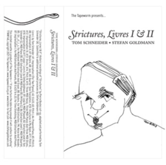 SCHNEIDER, TOM | TOM SCHNEIDER & STEFAN GOLDMANN: STRICTURES, LIVRES I & II | MUSIC CASSETTE