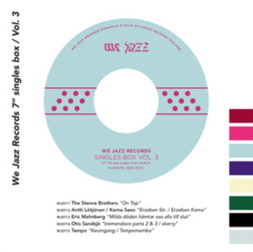 WE JAZZ RECORDS 7 INCH SINGLES BOX/VOL. 3 | 7IN VINYL