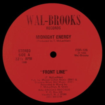 MIDNIGHT ENERGY | FRONT LINE/SAVING ALL MY LOVE | 12IN VINYL