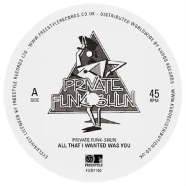 PRIVATE FUNK-SHUN | ALL THAT I WANTED WAS YOU/FANTASY | 7IN VINYL