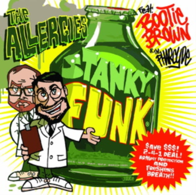 ALLERGIES | STANKY FUNK (FEAT. BOOTIE BROWN) (PICTURE SLEEVE) | 7IN VINYL
