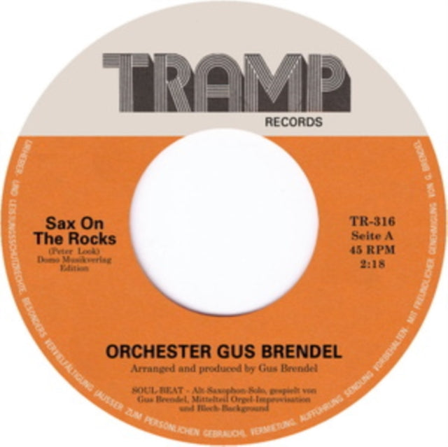 BRENDEL, GUS | SAX ON THE ROCKS | 7IN VINYL