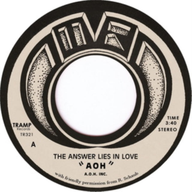 AOH | ANSWER LIES IN LOVE | 7IN VINYL