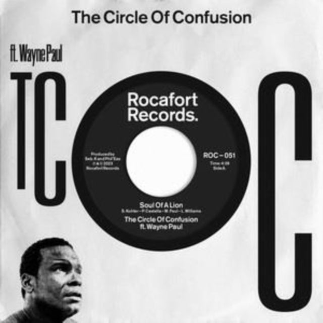 CIRCLE OF CONFUSION | SOUL OF A LION/SOUL OF A LION (DUB MIX) | 7IN VINYL