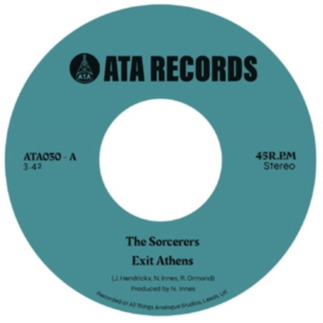 SORCERERS & THE OUTER WORLDS JAZZ ENSEMBLE | EXIT ATHENS | 7IN VINYL