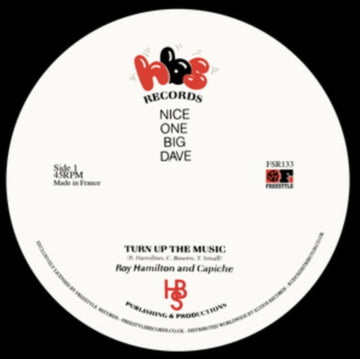 HAMILTON, ROY & CAPICHE | TURN UP THE MUSIC | 12IN VINYL