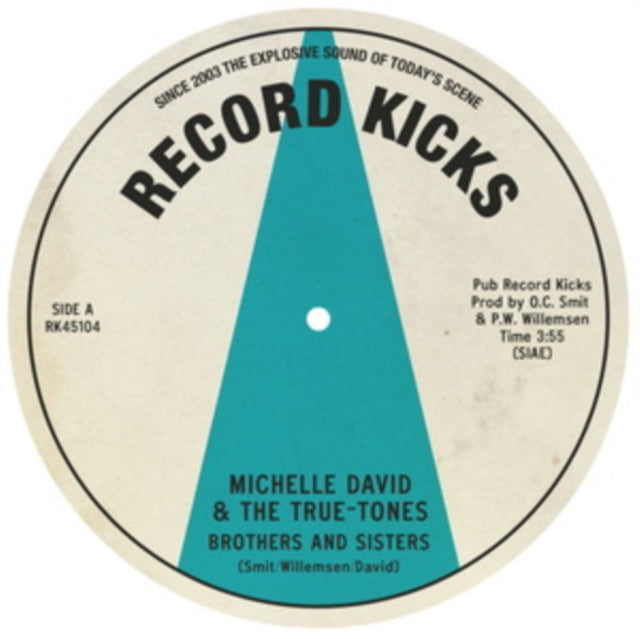 DAVID, MICHELLE & THE TRUE-TONES | BROTHERS & SISTERS B/W THAT IS YOU (CLEAR VINYL) | 7IN VINYL