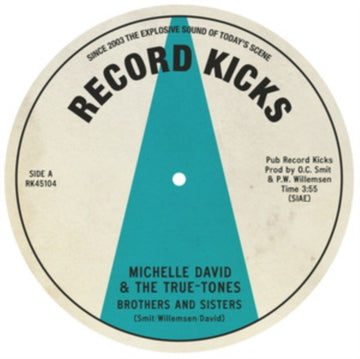 DAVID, MICHELLE & THE TRUE-TONES | BROTHERS & SISTERS B/W THAT IS YOU (CLEAR VINYL) | 7IN VINYL