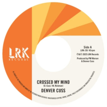 CROSSED MY MIND/YOU DON'T GET IT | 7IN VINYL