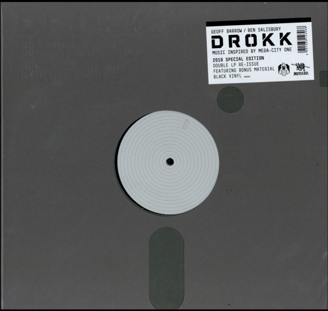 BARROW, GEOFF & BEN SALISBURY | DROKK: MUSIC INSPIRED BY MEGA-CITY ONE (2LP) | VINYL RECORD (LP)
