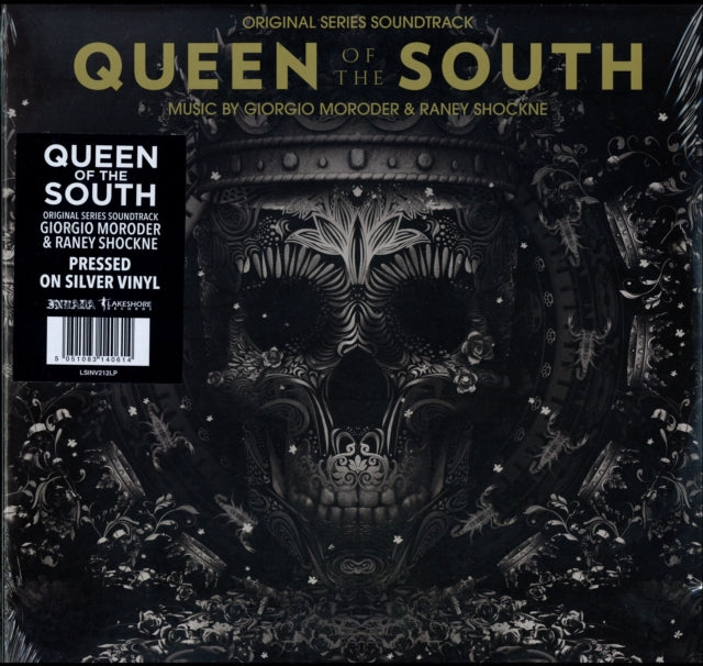 GIORGIO MORODER & RANEY SHOCKNE | QUEEN OF THE SOUTH OST (2LP/SILVER VINYL) | VINYL RECORD (LP)