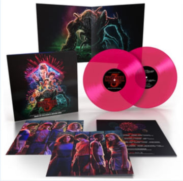 STRANGER THINGS 3 OST (2LP/PINK VINYL/PRINTED INNER SLEEVES) | VINYL RECORD (LP)