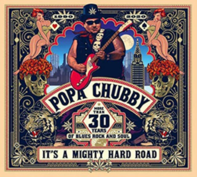 POPA CHUBBY | ITâ€™S A MIGHTY HARD ROAD | VINYL RECORD (LP)