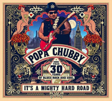 POPA CHUBBY | ITâ€™S A MIGHTY HARD ROAD | VINYL RECORD (LP)
