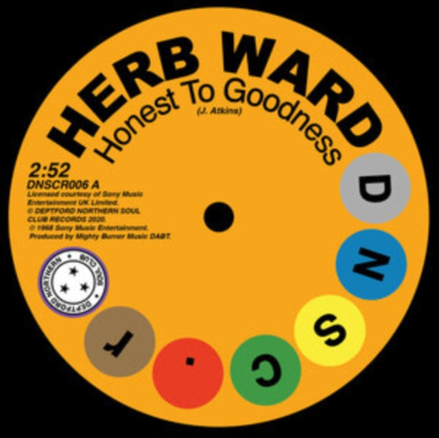 WARD, HERB & BOB BRADY & THE CON CHORDS | HONEST TO GOODNESS / EVERYBODY'S GOIN' TO THE LOVE | 7IN VINYL