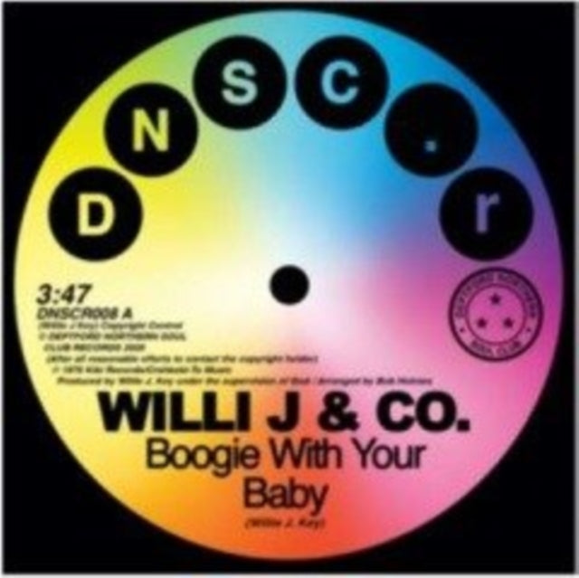 J, WILLI & CO & RARE FUNCTION | BOOGIE WITH YOUR BABY / DISCO FUNCTION | 7IN VINYL