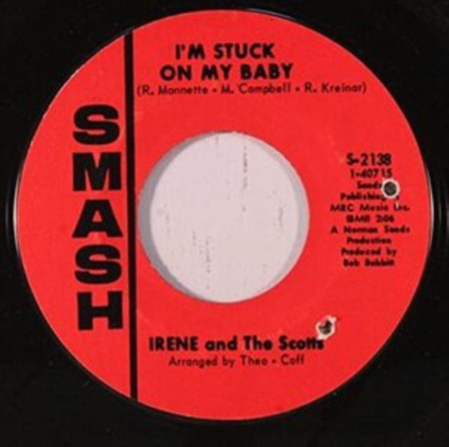 IRENE & THE SCOTTS & THE CHANTELS | I'M STUCK ON MY BABY/INDIAN GIVER | 7IN VINYL