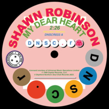 ROBINSON, SHAWN & BESSIE BANKS | MY DEAR HEART / I CAN'T MAKE IT (WITHOUT YOU BABY) | 7IN VINYL