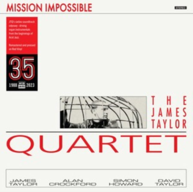 TAYLOR, JAMES QUARTET | MISSION IMPOSSIBLE (COLOR VINYL) | VINYL RECORD (LP)