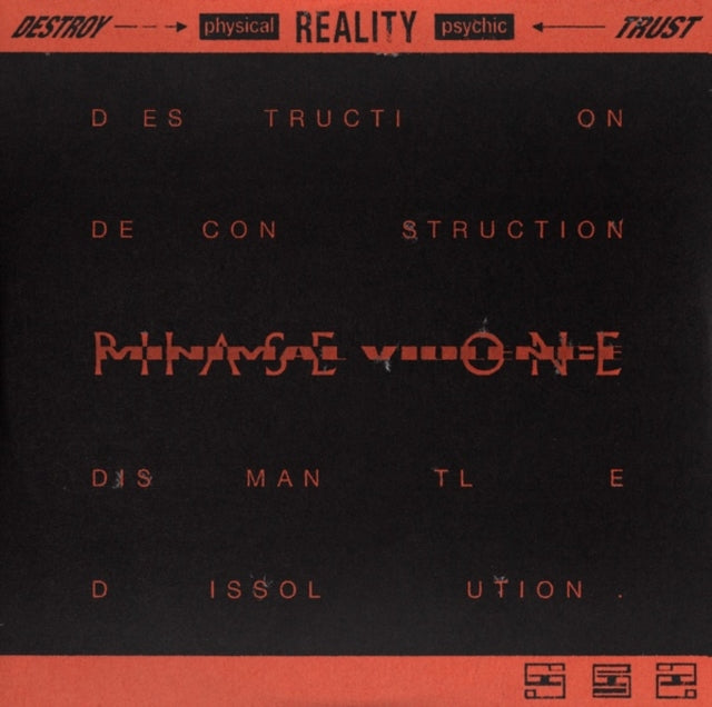 MINIMAL VIOLENCE | DESTROY > PHYSICAL REALITY PSYCHIC | 12IN VINYL