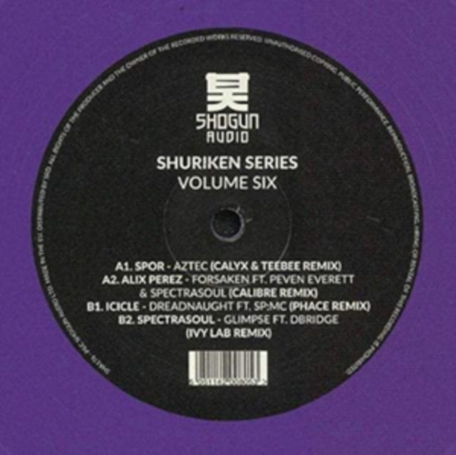 UNKNOWN | SHURIKEN VOL 6 | VINYL RECORD (LP)