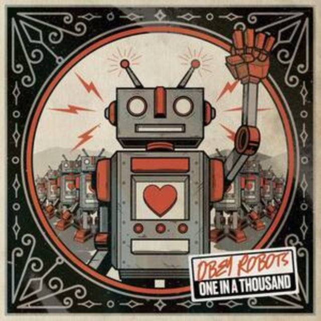 OBEY ROBOTS | ONE IN A THOUSAND (WHITE VINYL) | VINYL RECORD (LP)
