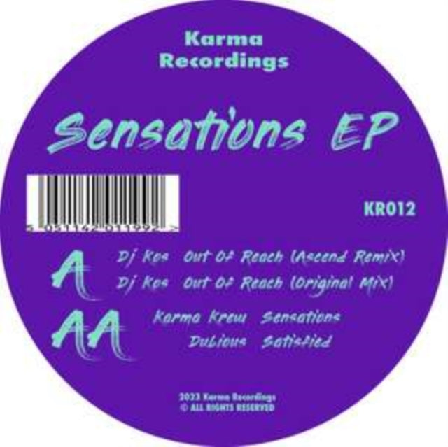 VARIOUS ARTISTS | SENSATIONS EP | 12IN VINYL