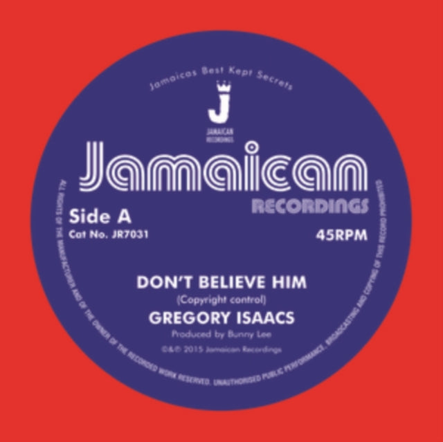 ISAACS, GREGORY | DON'T BELIEVE HIM/THE VILLAGE | 7IN VINYL