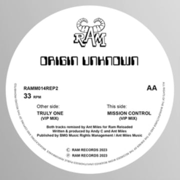 ORIGIN UNKNOWN | TRULY ONE/MISSION CONTROL | 12IN VINYL