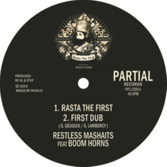 RESTLESS MASHAITS | RASTA THE FIRST | 12IN VINYL