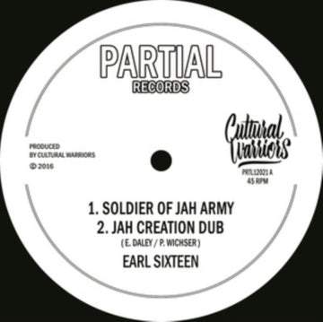 EARL 16 | SOLDIER OF JAH ARMY | 12IN VINYL
