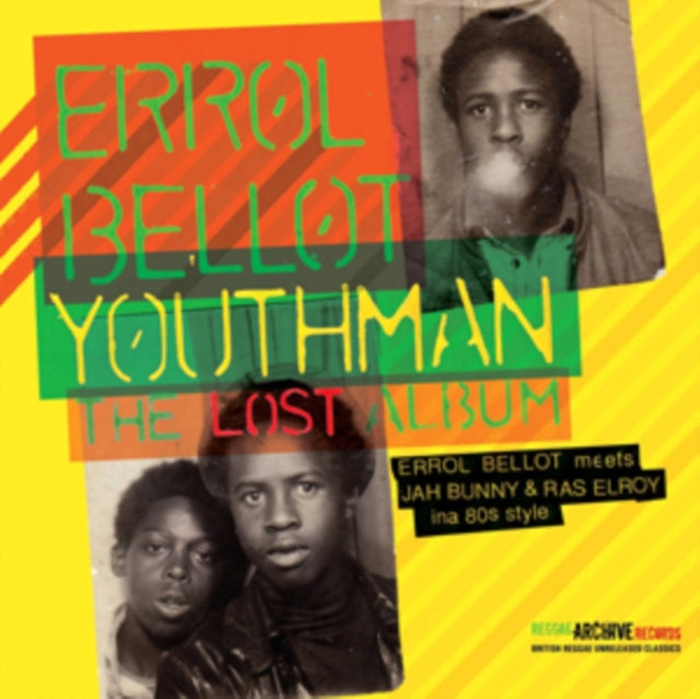 BELLOT, ERROL | YOUTHMAN: THE LOST ALBUM | VINYL RECORD (LP)
