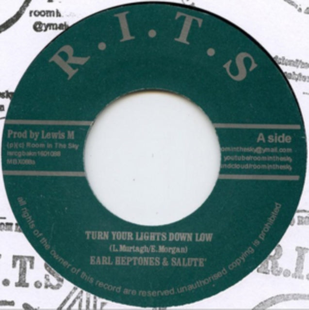 EARL HEPTONES & SALUTE | TURN YOUR LIGHTS DOWN LOW | VINYL RECORD (LP)