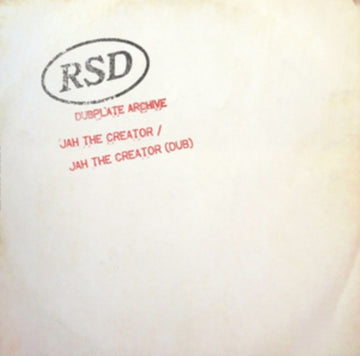 JAH THE CREATOR/JAH THE CREATOR DUB (CLEAR RED VINYL) | 10IN VINYL