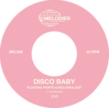 DISCO BABY B/W FLOATING POINTS & RED GREG EDIT | 7IN VINYL