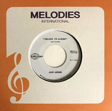 I BELIEVE IT'S ALRIGHT | 7IN VINYL