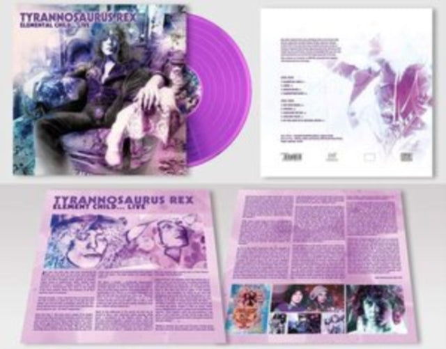 TYRANNOSAURUS REX | ELEMENTAL CHILD / LIVE IN 1970 | VINYL RECORD (LP)